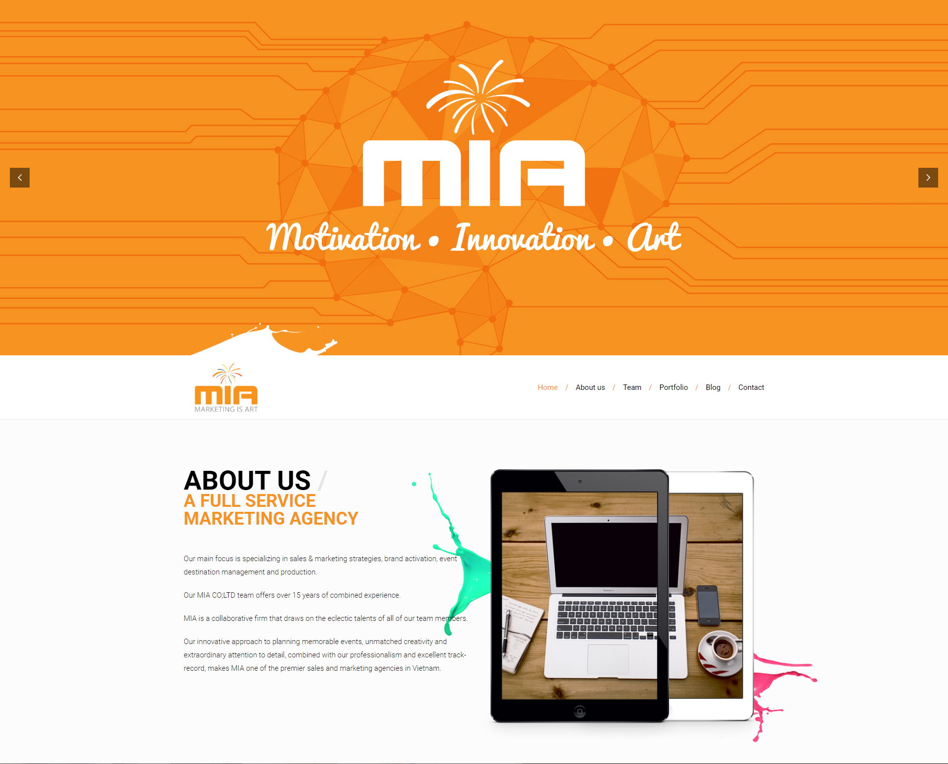 mia website 2