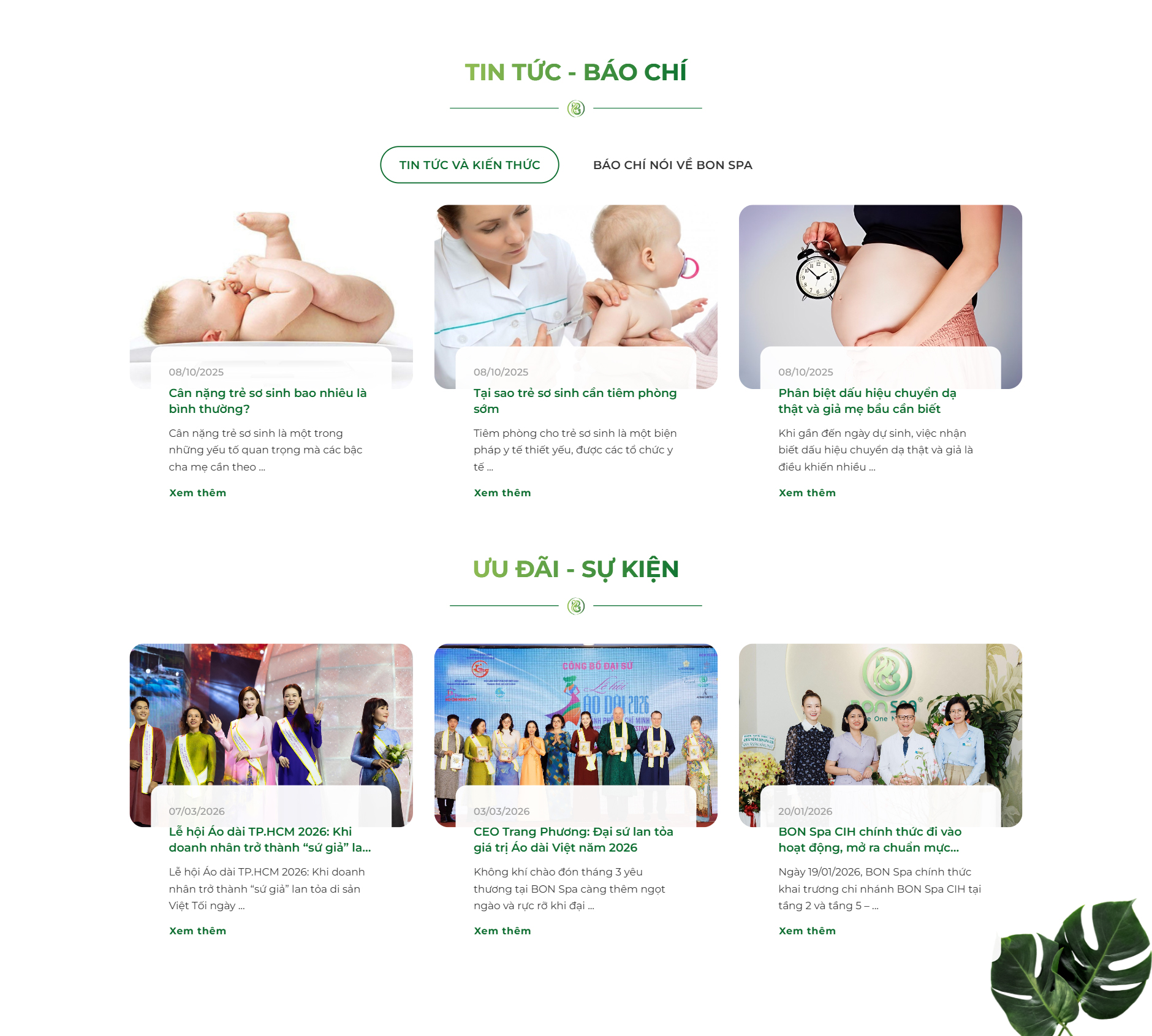 website Bon Spa 04