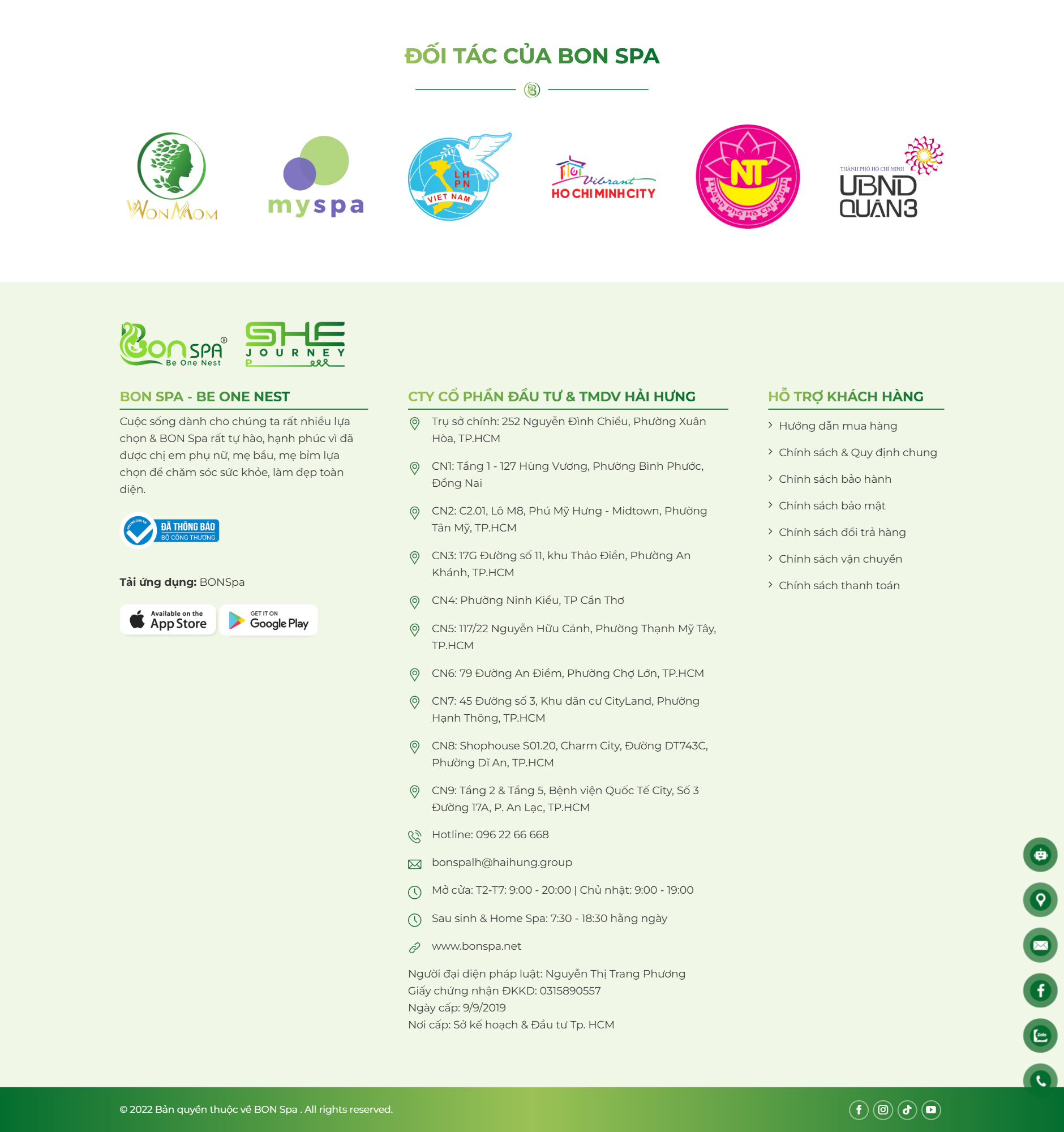 website Bon Spa 06