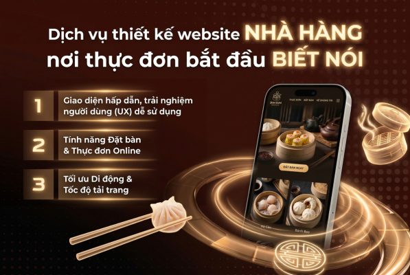 Dịch vụ thiết kế website nhà hàng