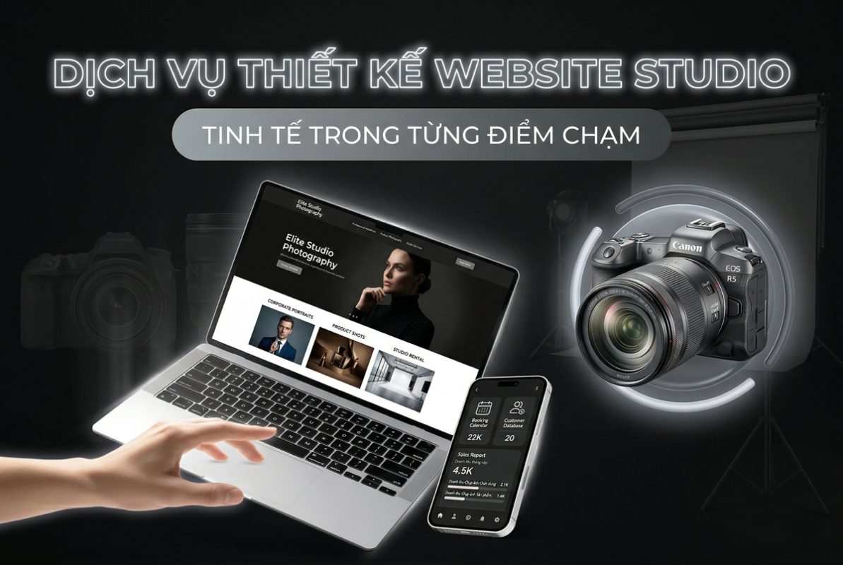 dịch vụ thiết kế website Studio 