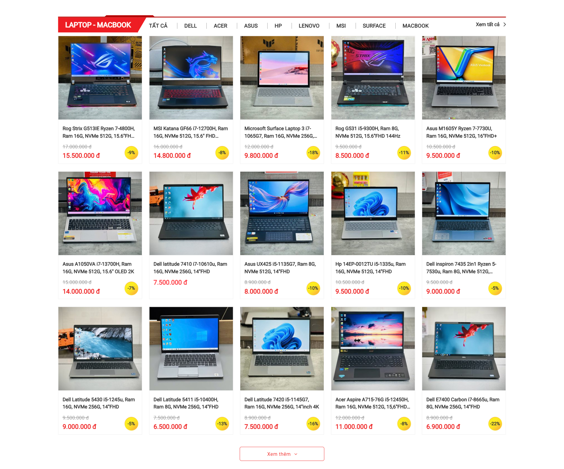 website tuan anh store 02
