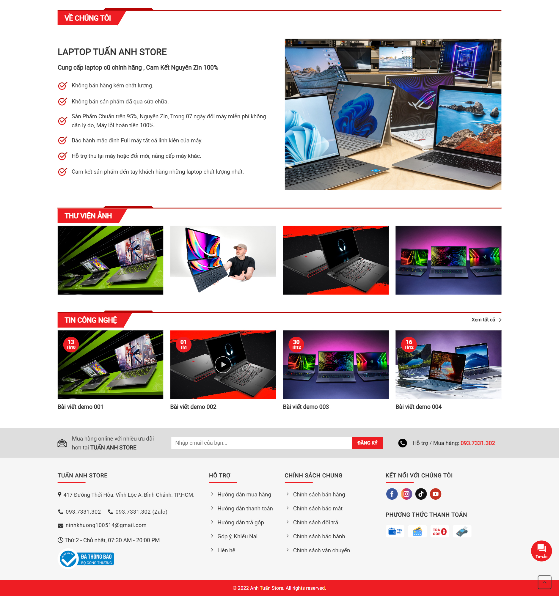 website tuan anh store 03